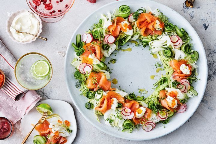 Read more about the article Smoked Salmon Wreath
