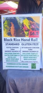 Read more about the article Black rice hand rolls are delicious over at Oki Food